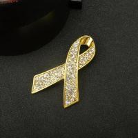 ราคา เข็มกลัดริบบิ้นสำหรับพิธีศพ ประดับคริส탈 Swarovski สำหรับทั้งผู้หญิงและผู้ชาย (56450707029)