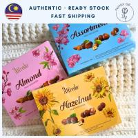 ราคา Alfredo Flower Box Mix Chocolate 180g - Assortment / Milk / Hazelnut Milk Coklat Halal (27993526799)