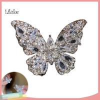 ราคา ต่างหูหนีบผีเสื้อพร้อมคริสตัล Swarovski สำหรับผู้หญิง สไตล์คลิป-on ไม่ต้องเจาะหู ของขวัญวันเกิดและงานพิเศษ (44551731479)