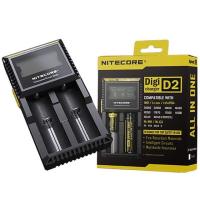 ราคา NITECORE Intellicharger D2 เครื่องชาร์จถ่านอัจฉริยะ รางชาร์จถ่าน (2460468607)