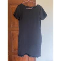 ราคา dressf&fสีดำ size mยาวคลุมเข่า (23405292757)