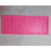 ราคา พิมพ์ซิลิโคลน พิมพ์วุ้น พิมพ์ทำขนม ไพ่ (มือสอง) (9872716797)