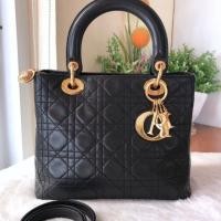 ราคา Used Dior Lady 10” สภาพยังหนังสวย (2385215511)