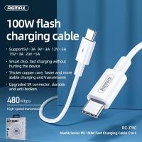 ราคา Remax สายชาร์จ RC-175c Type-C to Type-C W Marlik Series PD 100W Fast Charging Data Cable (28851542794)