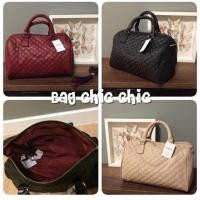 ราคา MANGO Quilted Bowling Bag (23226855)