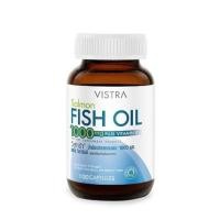 ราคา [เก็บโค้ด/ส่งฟรี] VISTRA Salmon Fish Oil - วิสตร้า น้ำมันปลาเซลมอล 100 เม็ด (18464535579)