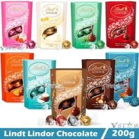 ราคา jlกล่องใหญ่ 20กรัม(16ชิ้น) Lindt lindor chocolate milk/ assorted / dark60% /new assortment/salt caramelขนม ของฝาก ลินด์ (25952585076)