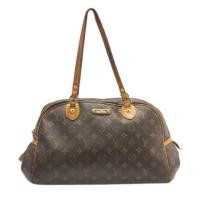 ราคา Sale‼️‼️‼️‼️Louis Vuitton Montorgueil GM Monogram Shoulder Bag (817463094)