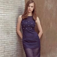 ราคา Fifth Garden Dress Navy Blue *used* เดรสออกงาน ชุดไปงานแต่ง สีน้ำเงิน (20987500789)