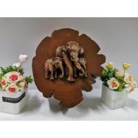 ราคา กล่องไม้สัก ตลับไม้สักพร้อมช้างเรซิ่น กล่องไม้ลายช้าง ตลับขอนไม้สักเรซิ่นช้าง กล่องเอนกประสงค์ # แบบที่ 2 (7851762164)