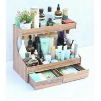 ราคา ชั้นไม้วางของ วางเครื่องสำอาง (674362412)