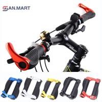 ราคา AN.MART แฮนด์คาร์บอนสำหรับจักรยานเสือภูเขา แบบล็อก-ออน พร้อมฝาครอบปลายแฮนด์ (28693720267)