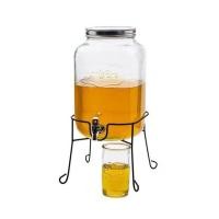 ราคา โหลแก้วจ่ายน้ำ 5 ลิตร Beverage Dispenser โถจ่ายเครื่องดื่ม โหลใส่น้ำชงขาย (21292017815)