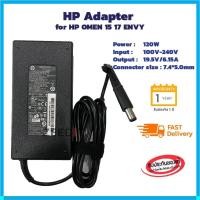 ราคา (ส่งฟรี ประกัน 1 ปี) HP Adapter แท้ 19.5V/6.15A 120w 7.4*5.0mm All-in-One PC HP omen 15 17 ENVY 15 17 Stream 11 (hp009) (42711919643)