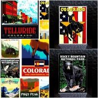 ราคา แม่เหล็กติดตู้เย็น โคโลราโด อเมริกา อะครีลิค 2×3 นิ้ว Souvenir Acrylic Fridge Magnet Colorado 2x3" (5641509191)