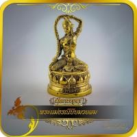 ราคา รูปหล่อลอยองค์ ทองเหลือง พระแม่ธรณีบีบมวยผม ขนาดฐาน 7.0x8.0 สูง 13.0 cm. (29662696719)