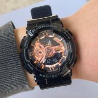 ราคา KK g-shock GA-110 นาฬิกาสปอร์ต Rose Gold สีดํา 110LN-8AJF กันน้ํา V846 (46651668945)