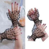 ราคา LOUTING Elegant Lace Arm Covers Nails Art Photo อุปกรณ์เสริมเชียร์น้ําหนักเบา (40568375109)