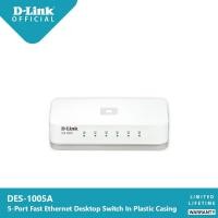 ราคา D-Link DES-1005A 5-port 10/100Mbps Unmanaged Switch (310463102)