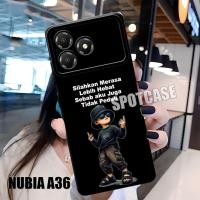 ราคา ZTE Nubia A36 แฟชั่น Softcase Macaron ปกป้องกล้อง Kesing Hp Casing Hp (54600921788)
