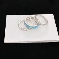 ราคา แหวนสามชิ้นตัวอักษรเคลือบจาก Dior (48601419572)