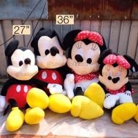 ราคา ตุ๊กตา Mickey Mouse มิกกี้เม้าส์ & Minnie Mouse มินนี่เม้าส์ 27/36นิ้ว มิกกี้ มินนี่ ตุ๊กตาจัมโบ้ ตุ๊กตาไซส์ใหญ่ (1997724496)