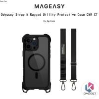 ราคา MAGEASY Odyssey Strap M Rugged Utility Protective CMR CT เคสกันกระแทกระดับ6เมตรพร้อมสาย เคสสำหรับ iPhone16Series (26031048060)