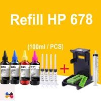 ราคา hp 678 หมึก hp 678xl หมึก hp678xl หมึกสากล เข้ากันได้สำหร HP Deskjet 3515 1018 1515 2515 2545 1015 1518 2548 2645 2648 (19704361353)