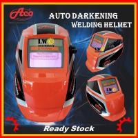 ราคา Aco Auto Darkening หมวกกันน็อคเชื่อมพลังงานแสงอาทิตย์ AR-III UV Protection Head Shield Art Coated (21680113566)