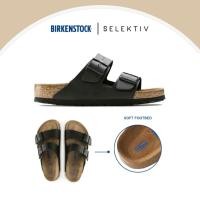 ราคา BIRKENSTOCK ARIZONA BIRKO SOFT FOOT BLACK (22473161065)