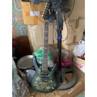 ราคา กีต้าร์ไฟฟ้ามือสองสภาพดี Samick เล่นได้ปกติ มีสายกีต้าร์แถมไปให้ (44100023555)