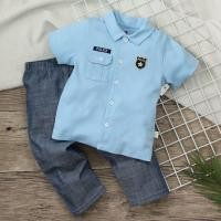 ราคา ELEGANT KIDS-ชุดตำรวจเสื้อเชิ้ตแขนสั้นสีฟ้า พร้อมตรา POLICE คู่กับกางเกงขายาวเท่ๆ ใส่แล้วดูสมาร์ทสุดๆ (43673620047)