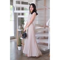 ราคา ชุดจั้มสูทกางเกงอัดพลีท ผ้าพื้นเนื้อดีมาก ใส่ 1 ครั้ง (11004108642)