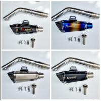 ราคา สลิปออน งานแสตนเลส สำหรับ GPX Demon GR200R พร้อมปลายท่อ Akapovic Shorty มีหู งานดีมาก (19470247641)