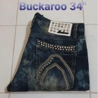 ราคา ยีนส์ใหม่ยี่ห้อ Buckaroo เอว 34 นิ้ว (15719021304)