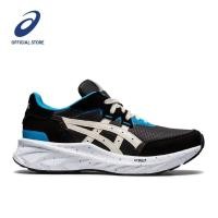 ราคา ASICS : 1202A042.008 TARTHER BLAST WOMEN SPORTSTYLE ผู้หญิง รองเท้าแฟชั่น ของแท้ BLACK/AIZURI BLUE (16970656124)