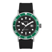 ราคา TIMEX TW2W16700 Portside นาฬิกาข้อมือผู้ชาย สายBio-based PU สีดำ หน้าปัด 43 มม. (23661663856)