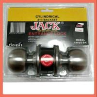 ราคา ลูกบิดประตูห้องน้ำ JACK Model 580SS-BK (4616274423)