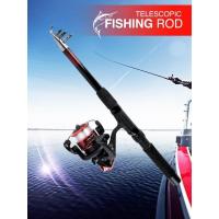 ราคา เบ็ดตกปลา แบบยืดหดได้ ขนาด1.65เมตร ชุดรอกตกปลาและคันเบ็ด พร้อมเอ็นตกปลา (สีแดง ) (26905592647)