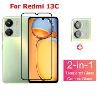 ราคา 2 in 1 ฟิล์มกระจก สำหรับ Xiaomi Redmi 13C ฟิล์ม​กระจกกันรอย สำหรับ กระจกนิรภัย HD ป้องกันหน้าจอ ฟิล์ม สำหรับ Xiaomi 14 Pro สำหรับ Xiaomi Redmi 13C 10 10C สำหรับ Xiaomi Redmi Note 11 11S 10S Pro 4G 5G 