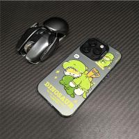 ราคา เคสไอโฟน น่ารัก ไดโนเสาร์ case pro หรูหราชุบ เคสโทรศัพท์ iPhone11 13 14 15 12 Pro Max (27717139447)