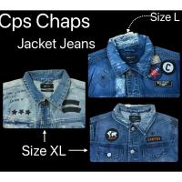 ราคา (สินค้ามือสอง)_พร้อมส่ง_สภาพใหม่มากค่ะ 95% Cps Chaps jacket jeans size L,XL (42126635240)