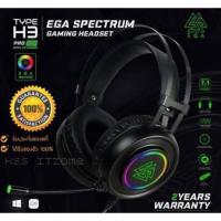 ราคา EGA TYPE H3 ระบบเสียง 7.1 Surround Sound SPECTRUM GAMING HEADSET หูฟังสำหรับเกมเมอร์ ของแท้ 100% ประกันศูนย์ 2 ปีเต็ม (6432804831)