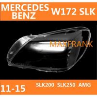 ราคา สําหรับ 11-15 Mercedes-Benz SLK200 SLK250 AMG W172 HEADLAMP ฝาครอบไฟหน้าฝาครอบเลนส์หัวโคมไฟ (43463549214)