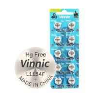ราคา ถ่านกระดุม Vinnic L1154F/L1154 1.5V แผง10ก้อน ของแท้ (24985055972)