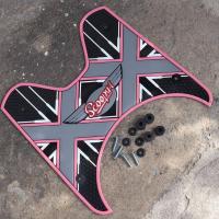 ราคา Honda รุ่น Scoopy i ปี2020-2012แผ่นยางที่เหยียบเท้า สีชมพู ลายxx (24159751261)