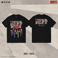 ราคา Power 7 Shop เสื้อยืดวง คิส ลิขสิทธ์แท้ KISS T-SHIRTS (MX-260) (29183117851)