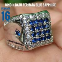 ราคา แหวนพลอยไพลินสีน้ําเงินพลอยแท้ sufer & Luxury 16 (29162003056)