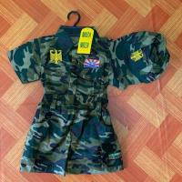 ราคา ชุดทหารเด็ก ขาสั้น เบอร์S อก24นิ้ว กางเกงยาว11นิ้ว เอวยืด พร้อมหมวก #ชุดทหาร #ชุดเด็ก #ชุดทหารเด็ก #สินค้าราคาโรงงาน (3812394046)