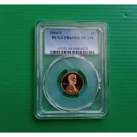 ราคา เหรียญเกรด PCGS PR69RD DCAM Lincoln Memorial Cent 2004-S & 2005-S (29193183475)